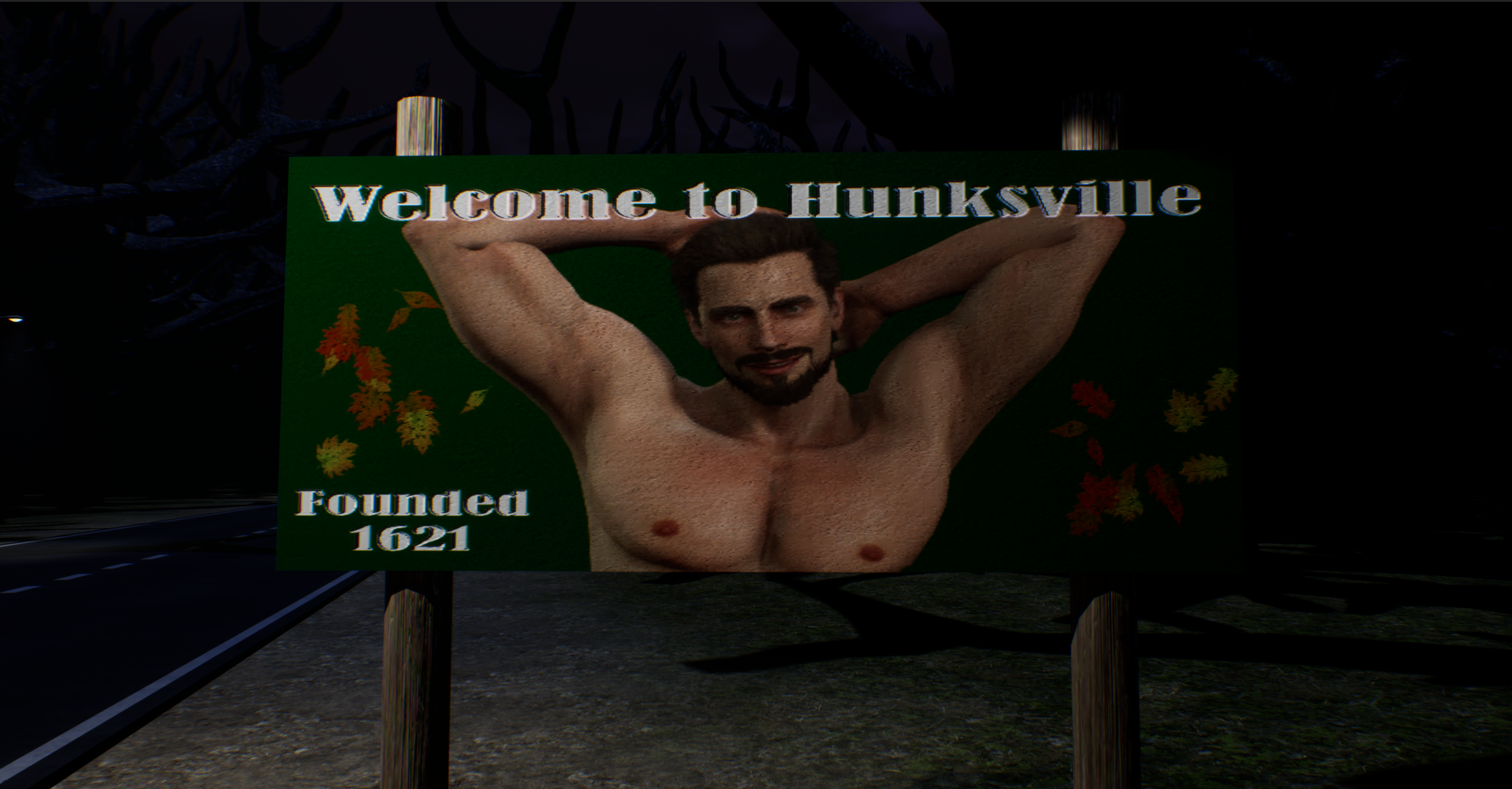 Welcome to Hunksville Sign